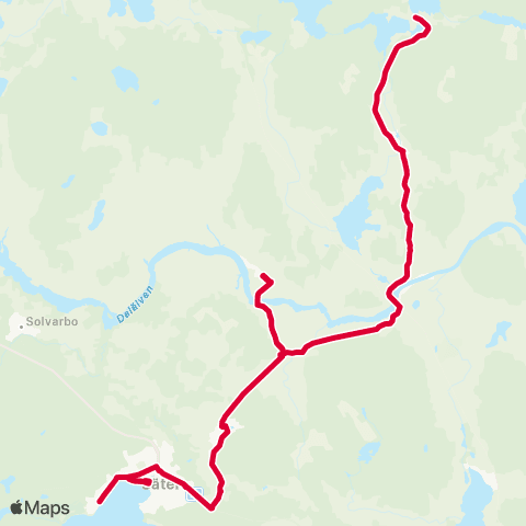 Dalatrafik Stora Skedvi skolan—Lagmannen map