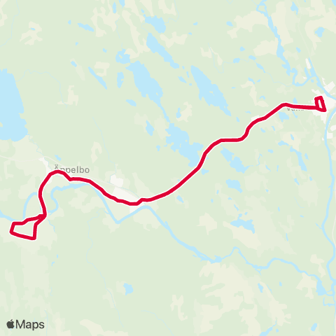 Dalatrafik Vansbro centrum—Vansbro centrum map