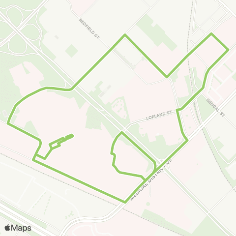 DART Ut Southwestern South map