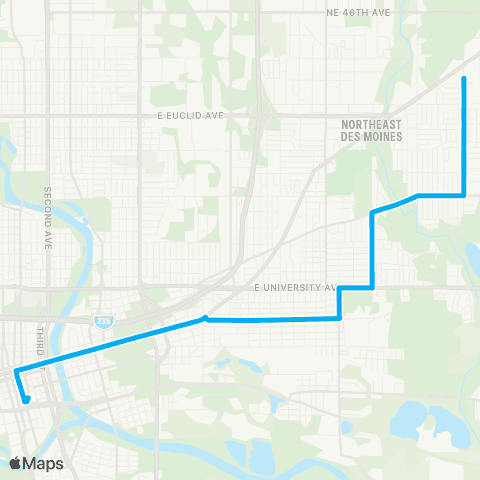 DART Fairgrounds map