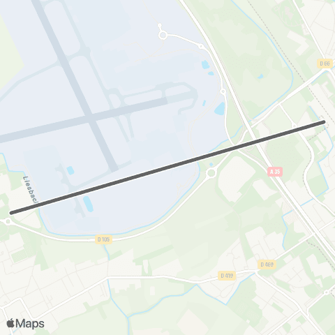 DistriBus St-Louis St-Louis Gare - Hésingue Hésingue ZI map