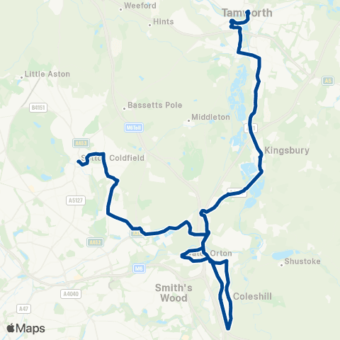 Diamond Bus Victoria Rd Bus Interchange - Sutton Library map