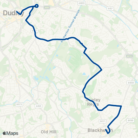 Diamond Bus Priory St - Bus Interchange map
