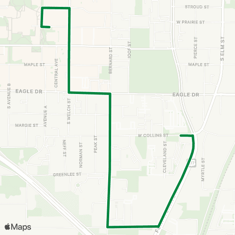 DCTA The Gateway map
