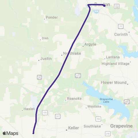 DCTA North Park - TM map