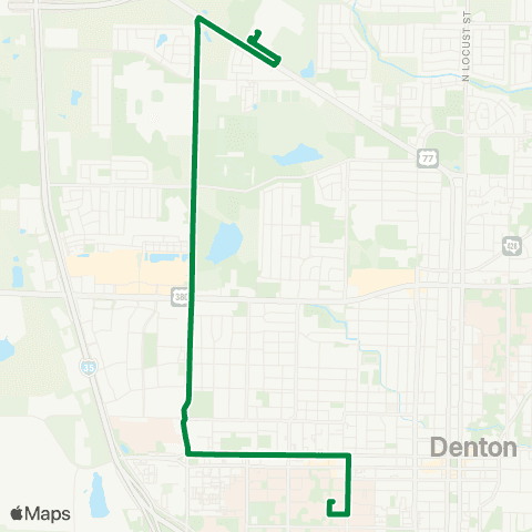 DCTA Bonnie Brae map
