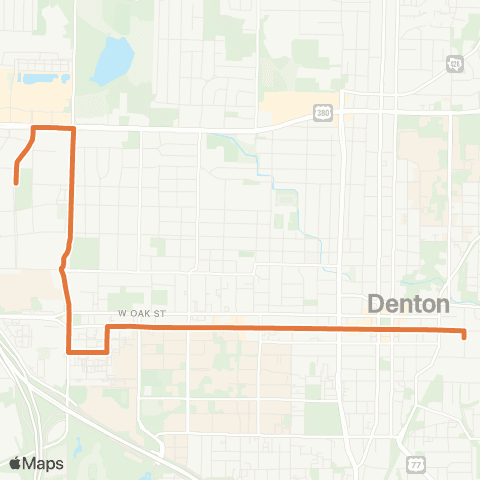 DCTA Rayzor Park map