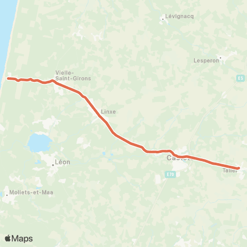 DIGO Taller - Saint Girons Plage map