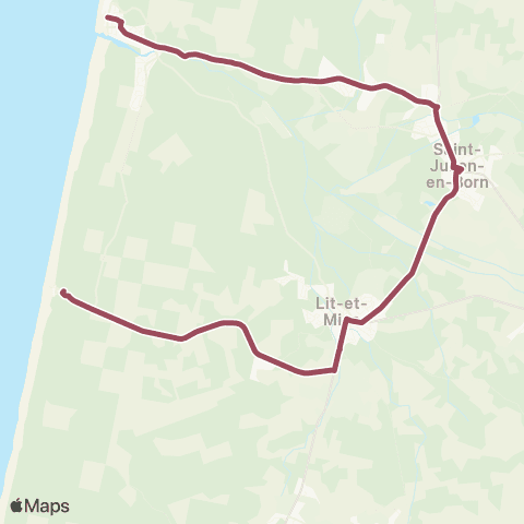 DIGO Contis Plage - Cap de l'Homy Plage map