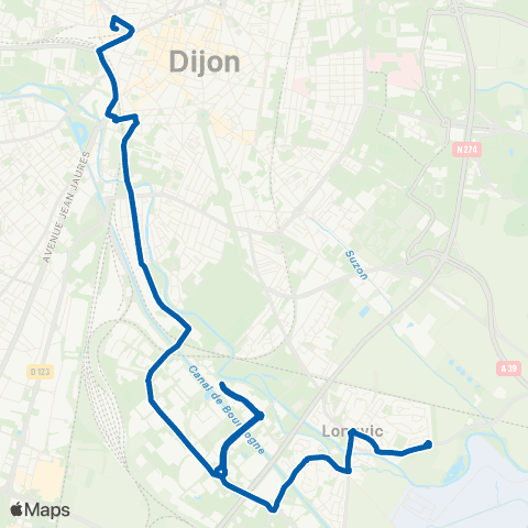 Divia Longvic Carmelites - Darcy map