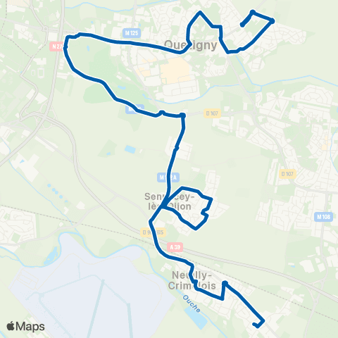 Divia Quetigny Ac - Neuilly-Crimolois map