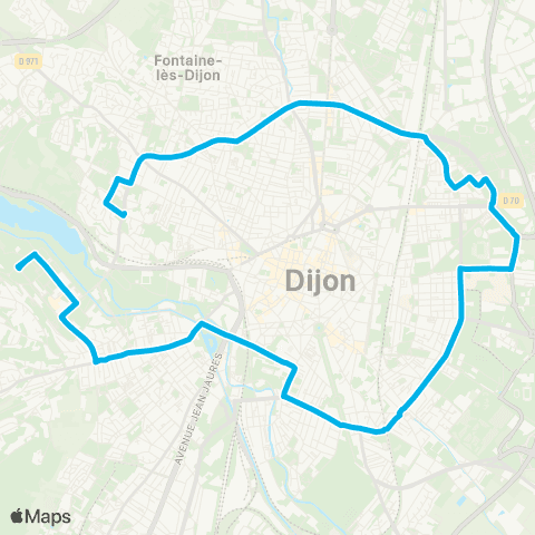 Divia Fontaine d'Ouche - Marmuzots map