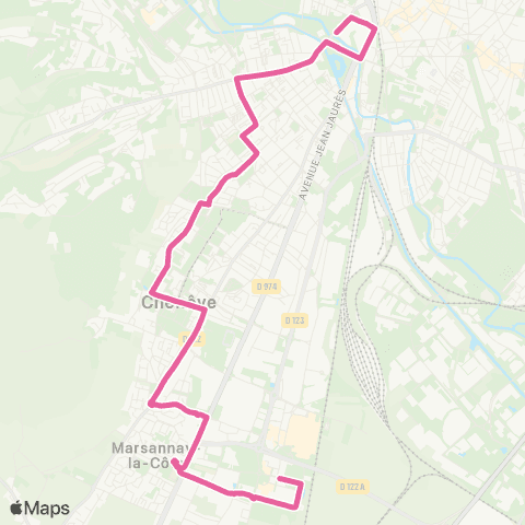 Divia Marsannay Pds - Monge map