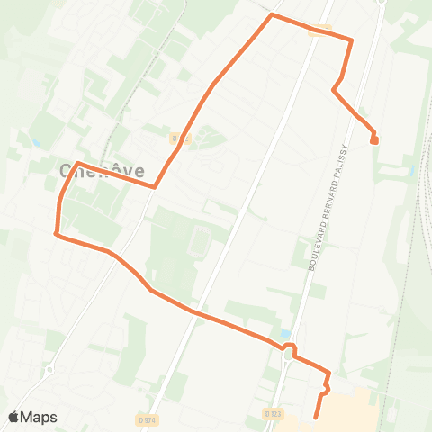 Divia Les Ateliers - Chenove C. Cial map