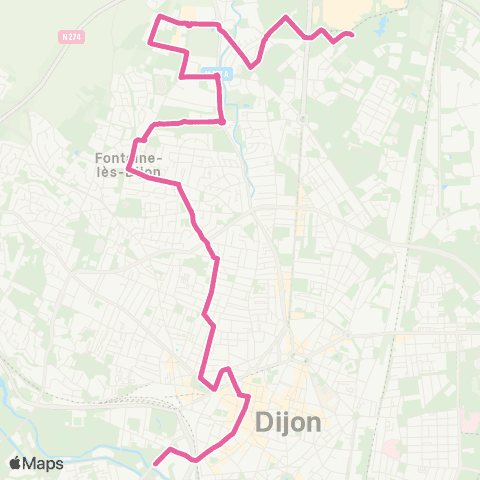 Divia Toison d'Or - Monge Cigv map