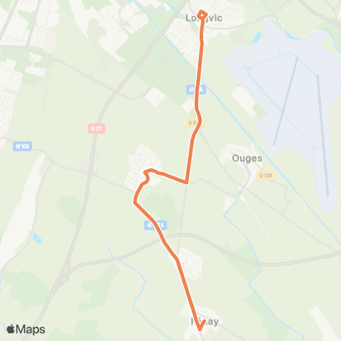 Divia Longvic Centre - Fenay map