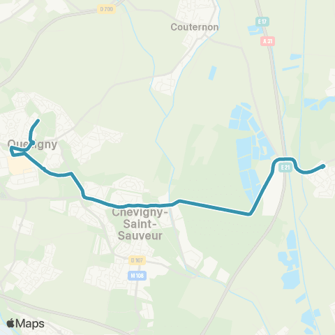 Divia Bressey - l.Boivin / C. Rostand map