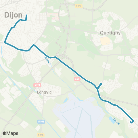Divia Crimolois-Sennecey - 30 octobre map