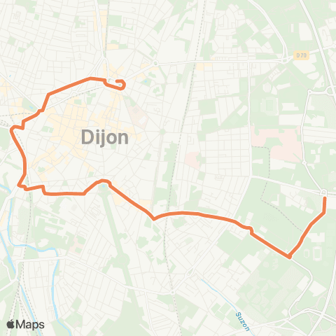 Divia République - Mazen-Sully map