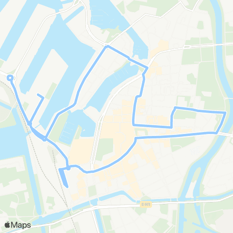 DK’BUS Navette Centre ville map