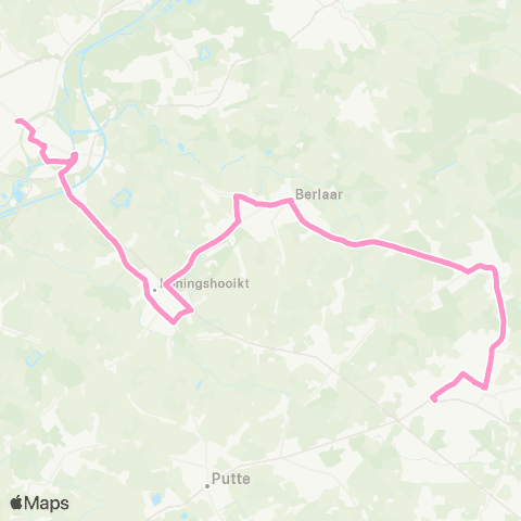 De Lijn Lier - Koningshooikt - Berlaar - Heist-op-den-Berg map