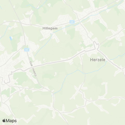 De Lijn Woubrechtegem - Herzele - Zottegem map
