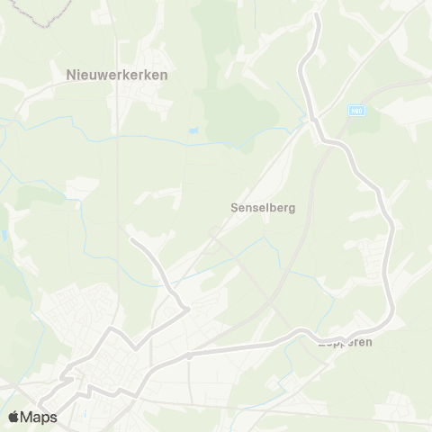 De Lijn Melveren - Kozen map