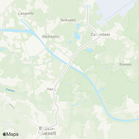 De Lijn Wiemesmeer - Hoeselt map