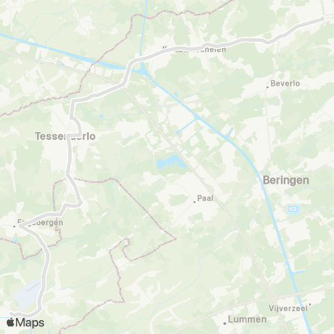 De Lijn Diest - Tessenderlo - Leopoldsburg map