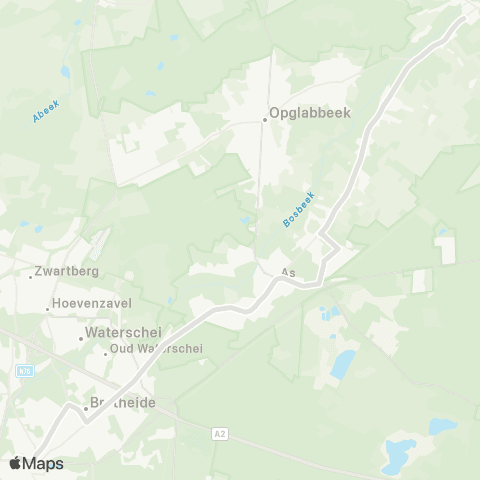 De Lijn Opoeteren-Genk map