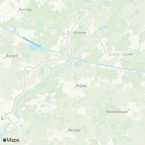 De Lijn Lier - Broechem - Viersel - Vorselaar map