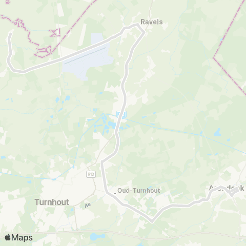 De Lijn Arendonk - Ravels - Weelde - Zondereigen map