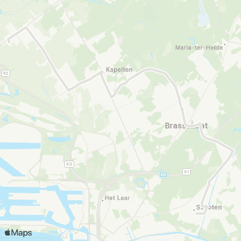 De Lijn Schoten - Brasschaat - Kapellen - scholen Stabroek map