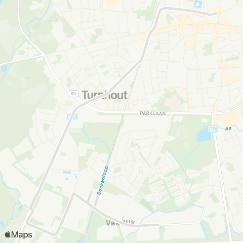 De Lijn Turnhout Markt - Industrie map