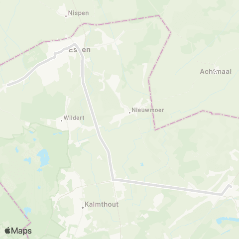 De Lijn Essen Hoek - Horendonk - scholen Wuustwezel map