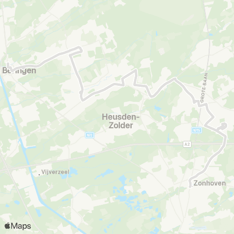 De Lijn Meulenberg - Beringen map