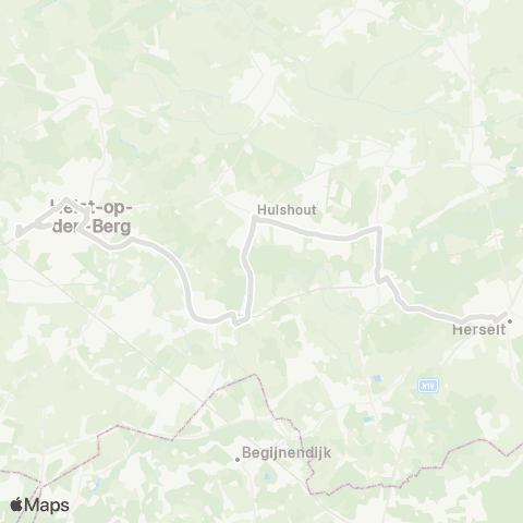 De Lijn Herselt - Heist - op-den-Berg Scholen map