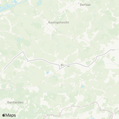 De Lijn Heist-op-den-Berg - Beerzel - Putte - Waver scholen map