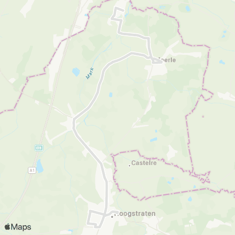 De Lijn Hoogstraten - Meersel-Dreef map