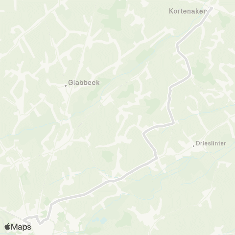 De Lijn Tienen - Neerlinter - Ransberg - Kortenaken map