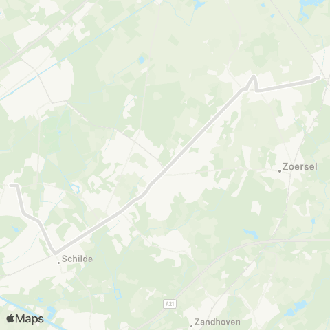 De Lijn 's-Gravenwezel - scholen Malle map