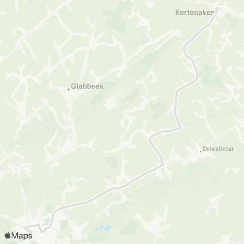 De Lijn Tienen - Neerlinter - Ransberg - Kortenaken map