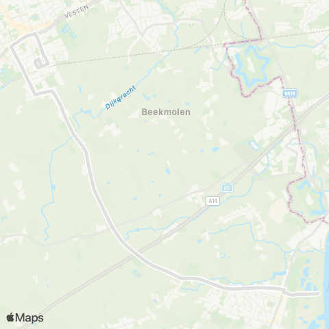 De Lijn Kruibeke - Beveren map