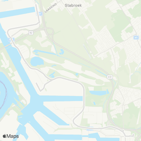 De Lijn Station Noorderdokken - Noorderlaan - Bevrijdingsdok map