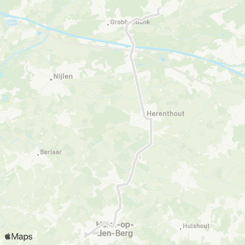 De Lijn Heist-op-den-Berg - Herenthout - Grobbendonk - Vorselaar map