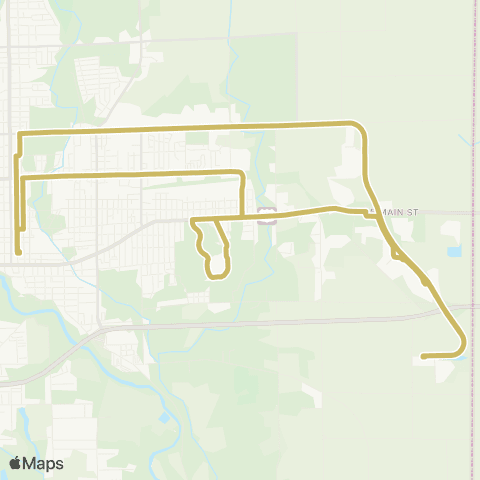Danville Mass Transit District Lynch map