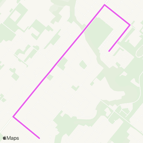 Ville de Drummondville St-Georges / Cégep / V200 - St-Pierre / Pinard / V210 map