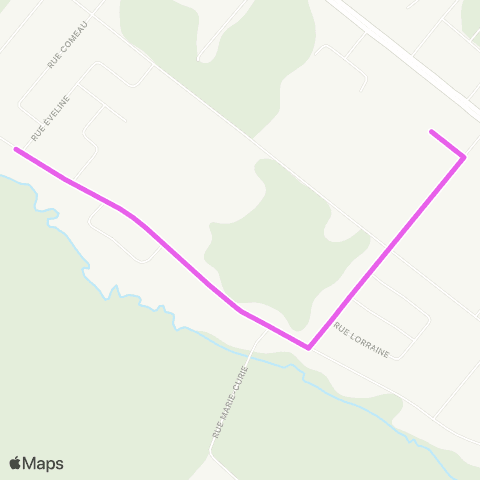 Ville de Drummondville Pl. Charpentier / N800 / M600 - Du Vigneron / de la Marsanne / M630 map
