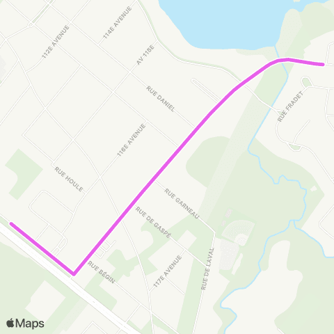 Ville de Drummondville Boul. Allard / Bordeleau / Cs615 - Georges-Couture / Ctre de Santé / Cs600 map