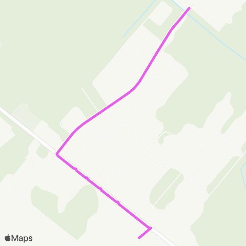 Ville de Drummondville Brouillette / du Ruisseau / N850 - Pl. Charpentier / N800 / M600 map